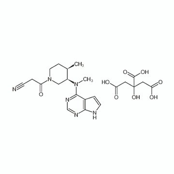 Tofacitinib citrate formula