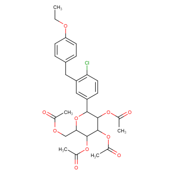 Dapagliflozin Tetraacetate